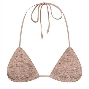 Triangl vinca top - sand